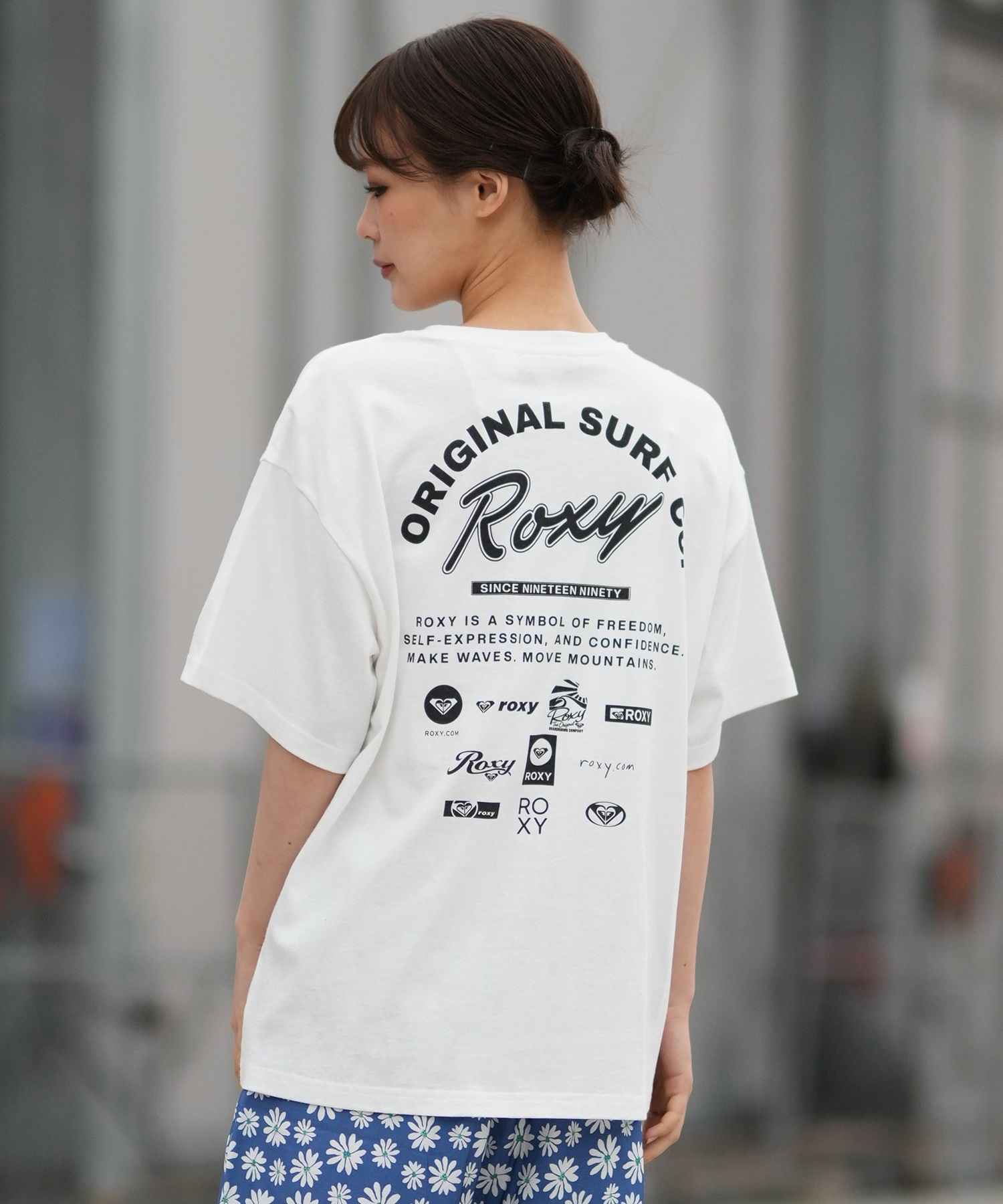 ROXY ロキシー 半袖 Tシャツ レディース バックプリント RST261090(WHT-M)