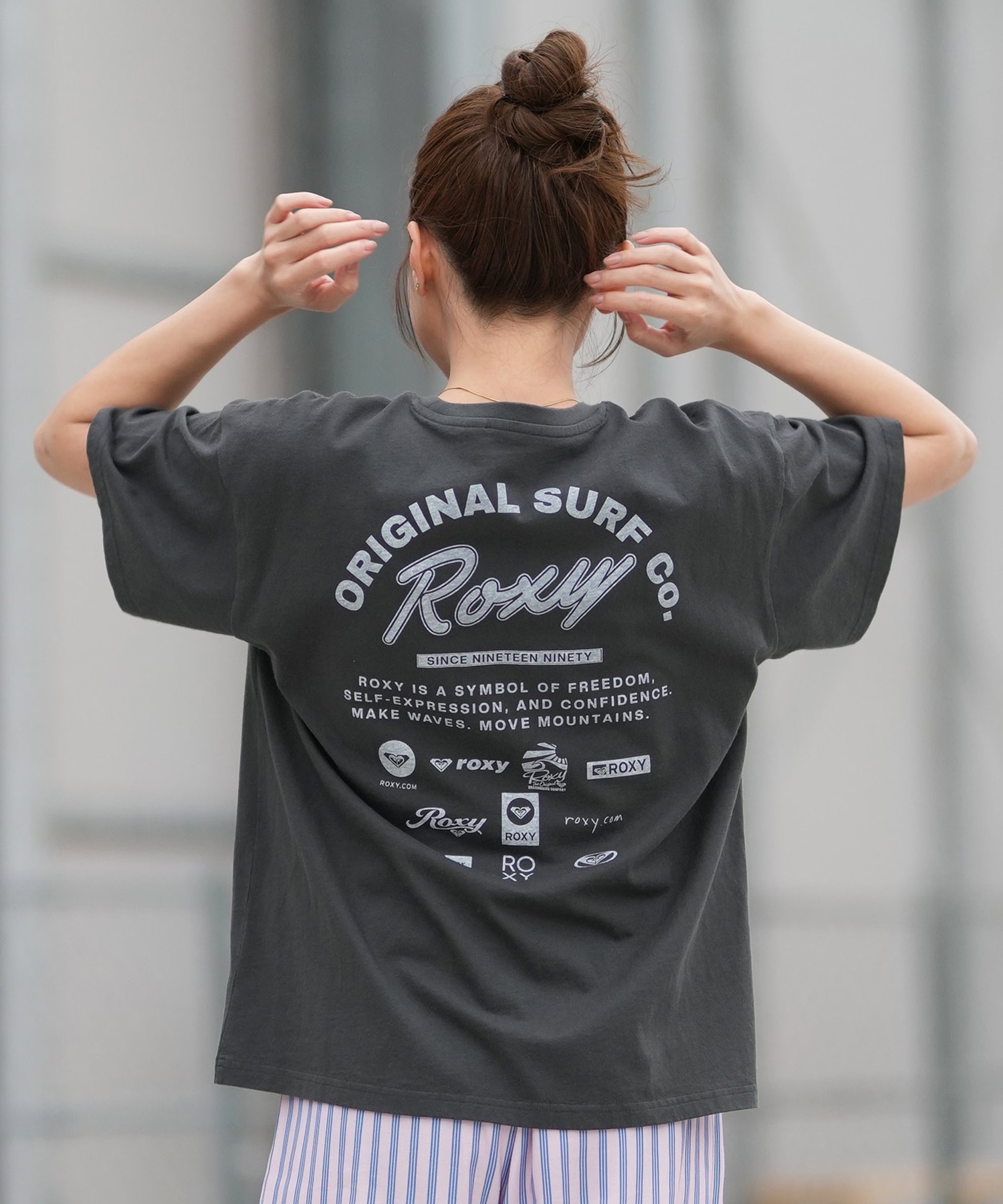 ROXY ロキシー 半袖 Tシャツ レディース バックプリント RST261090(WHT-M)