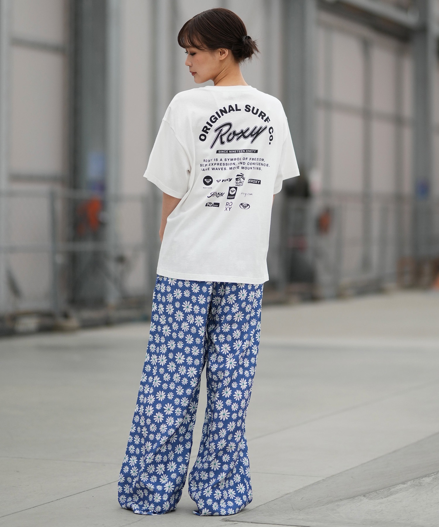 ROXY ロキシー 半袖 Tシャツ レディース バックプリント RST261090(WHT-M)