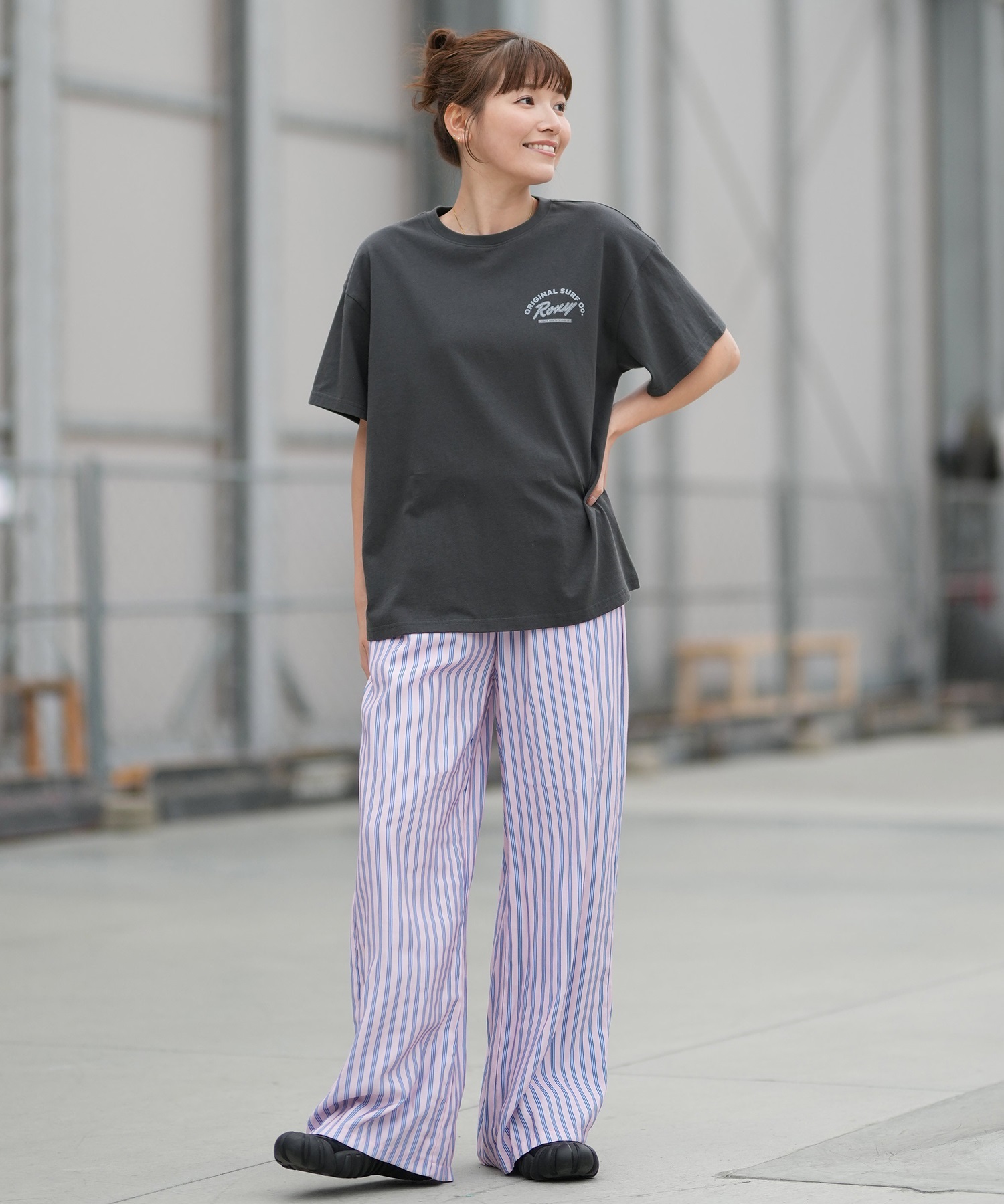 ROXY ロキシー 半袖 Tシャツ レディース バックプリント RST261090(WHT-M)