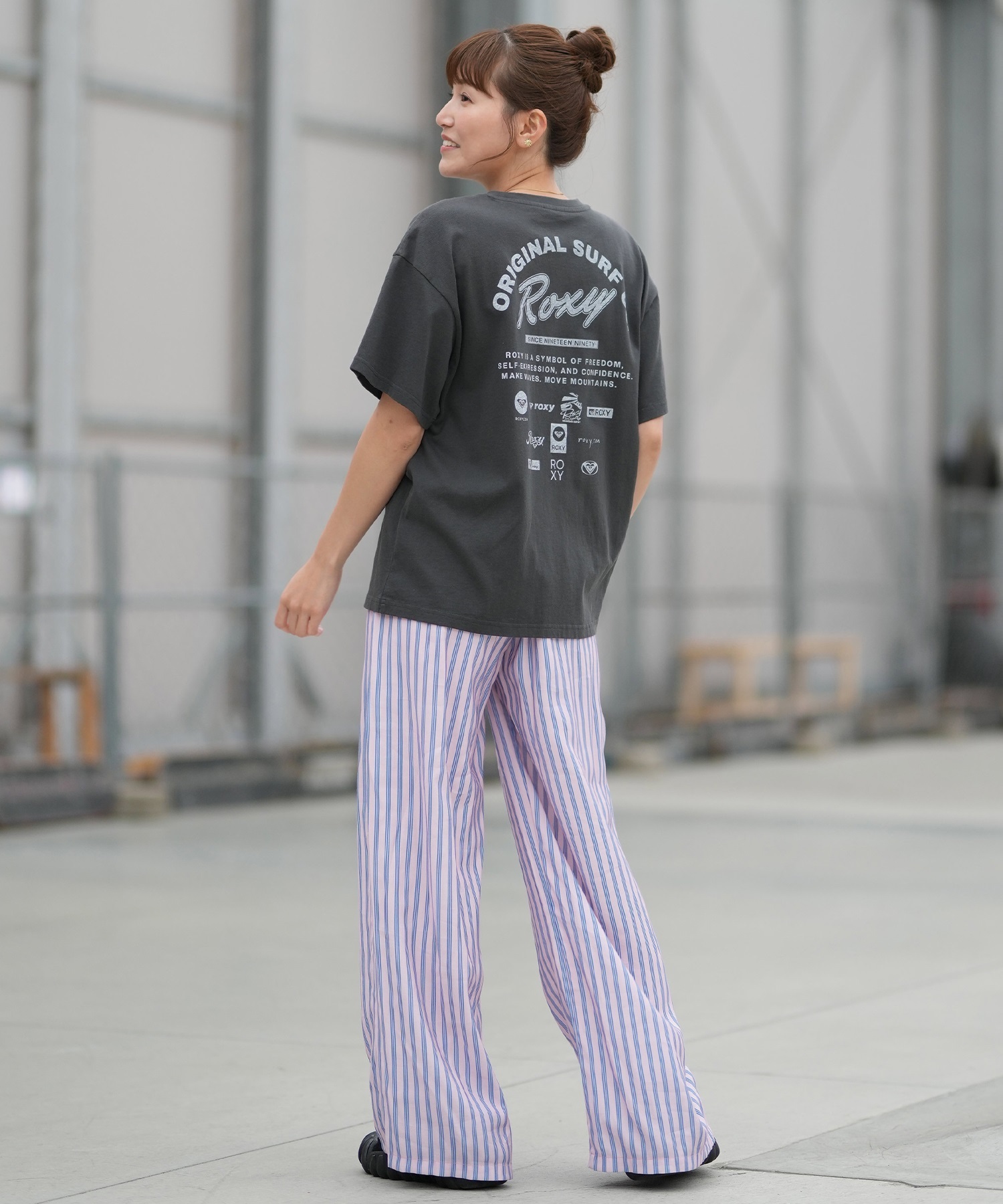 ROXY ロキシー 半袖 Tシャツ レディース バックプリント RST261090(WHT-M)