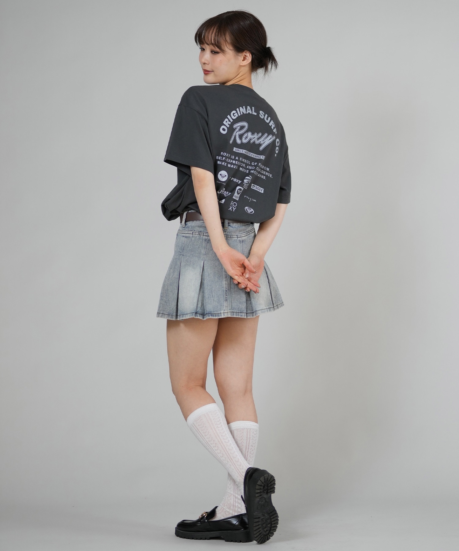 ROXY ロキシー 半袖 Tシャツ レディース バックプリント RST261090(WHT-M)
