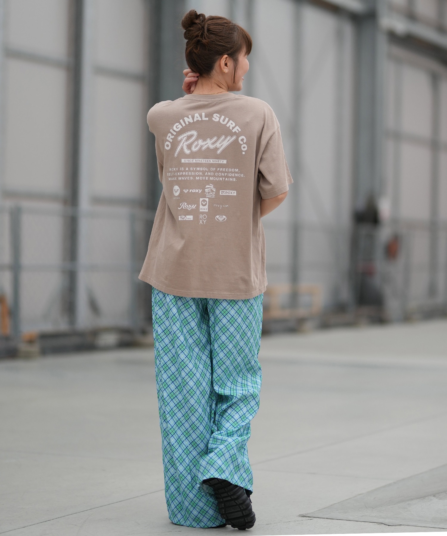 ROXY ロキシー 半袖 Tシャツ レディース バックプリント RST261090(WHT-M)