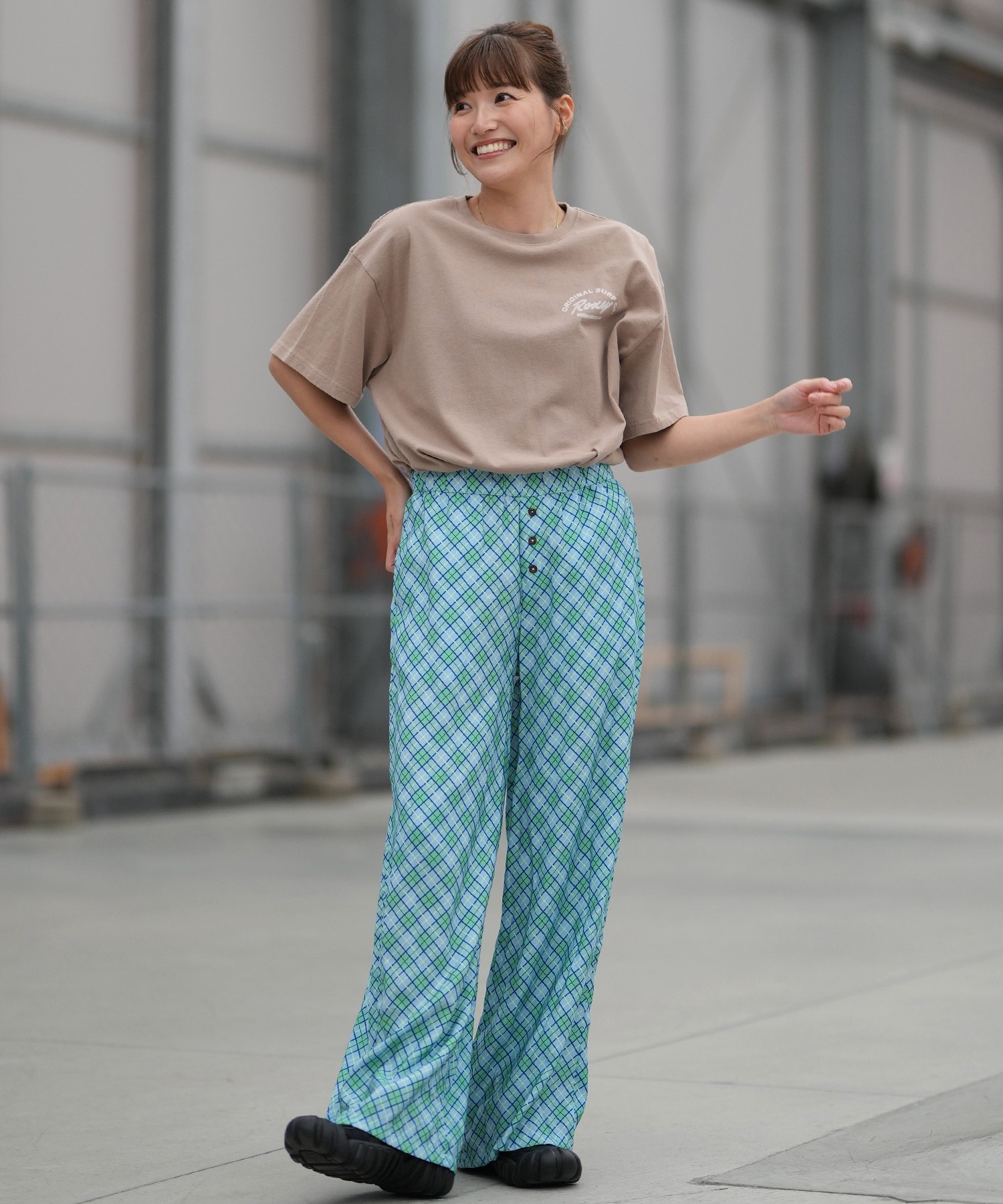 ROXY ロキシー 半袖 Tシャツ レディース バックプリント RST261090(WHT-M)