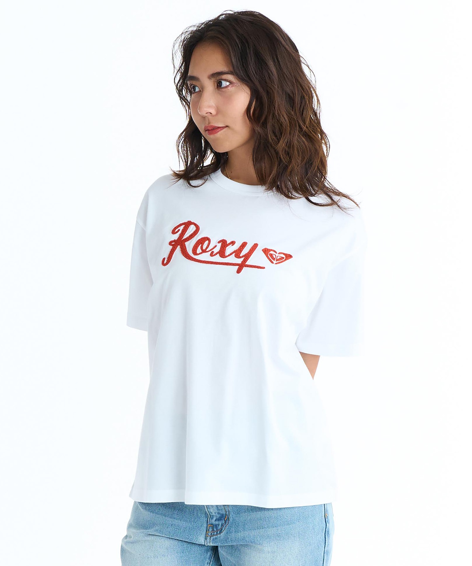 ROXY ロキシー 半袖 Tシャツ レディース ロゴ RST261095(WHT2-M)