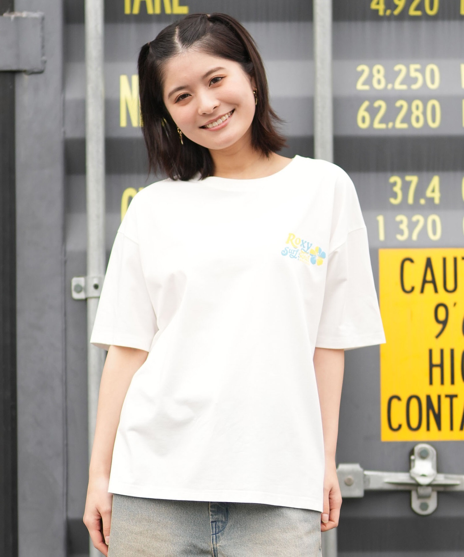 ROXY ロキシー 半袖 Tシャツ レディース バックプリント RST261643M