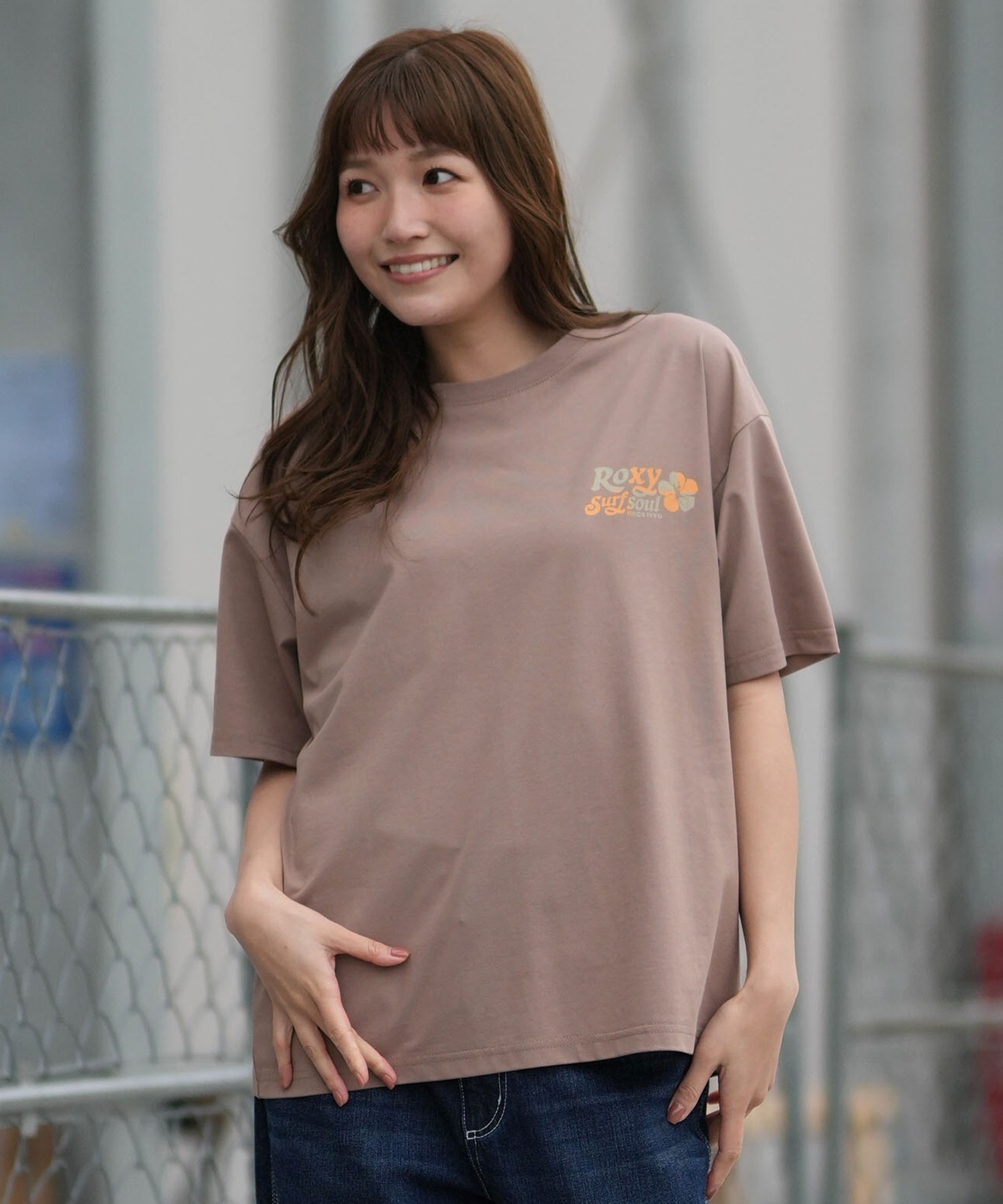 ROXY ロキシー 半袖 Tシャツ レディース バックプリント RST261643M