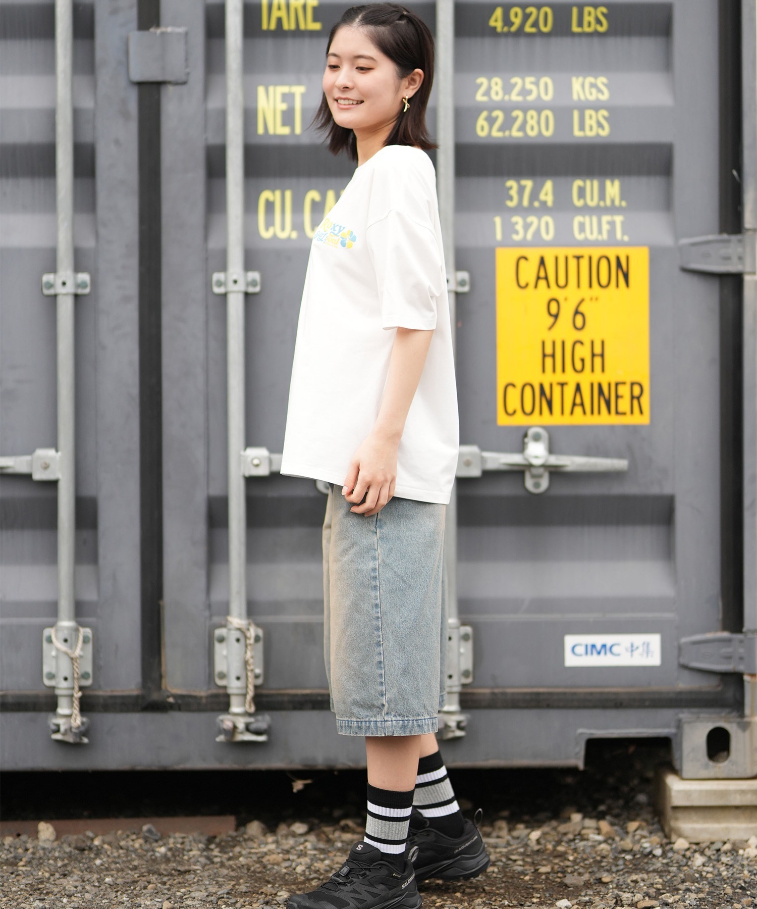 ROXY ロキシー 半袖 Tシャツ レディース バックプリント RST261643M