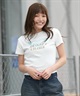 ROXY ロキシー 半袖 Tシャツ レディース コンパクトT RST261644M ムラサキスポーツ限定(WHT-M)