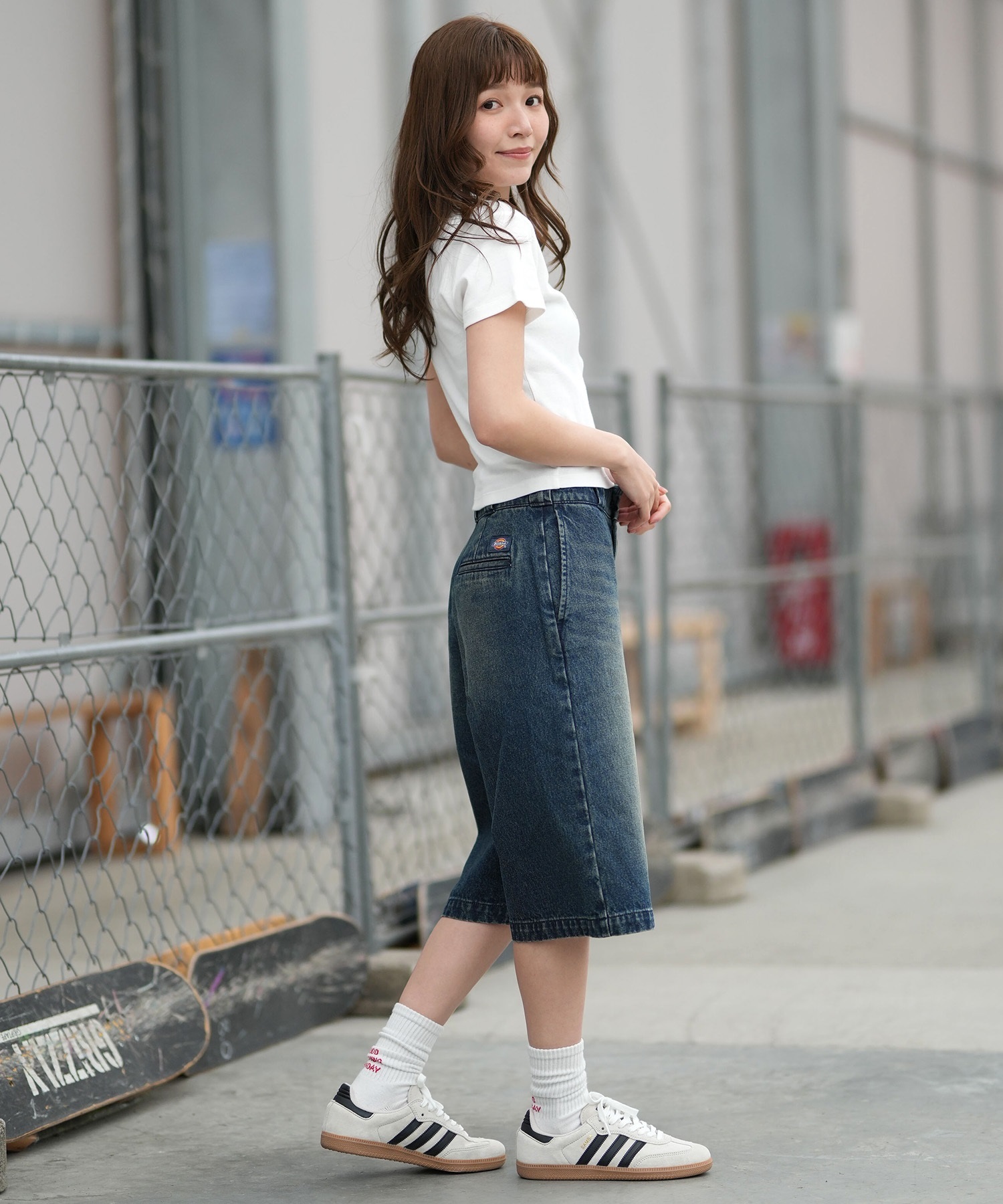 ROXY ロキシー 半袖 Tシャツ レディース コンパクトT RST261644M ムラサキスポーツ限定(WHT-M)