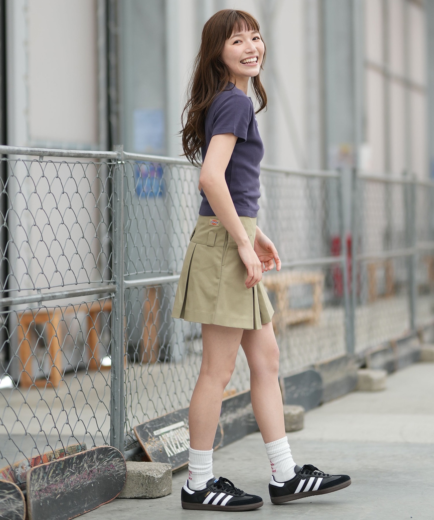 ROXY ロキシー 半袖 Tシャツ レディース コンパクトT RST261644M ムラサキスポーツ限定(WHT-M)