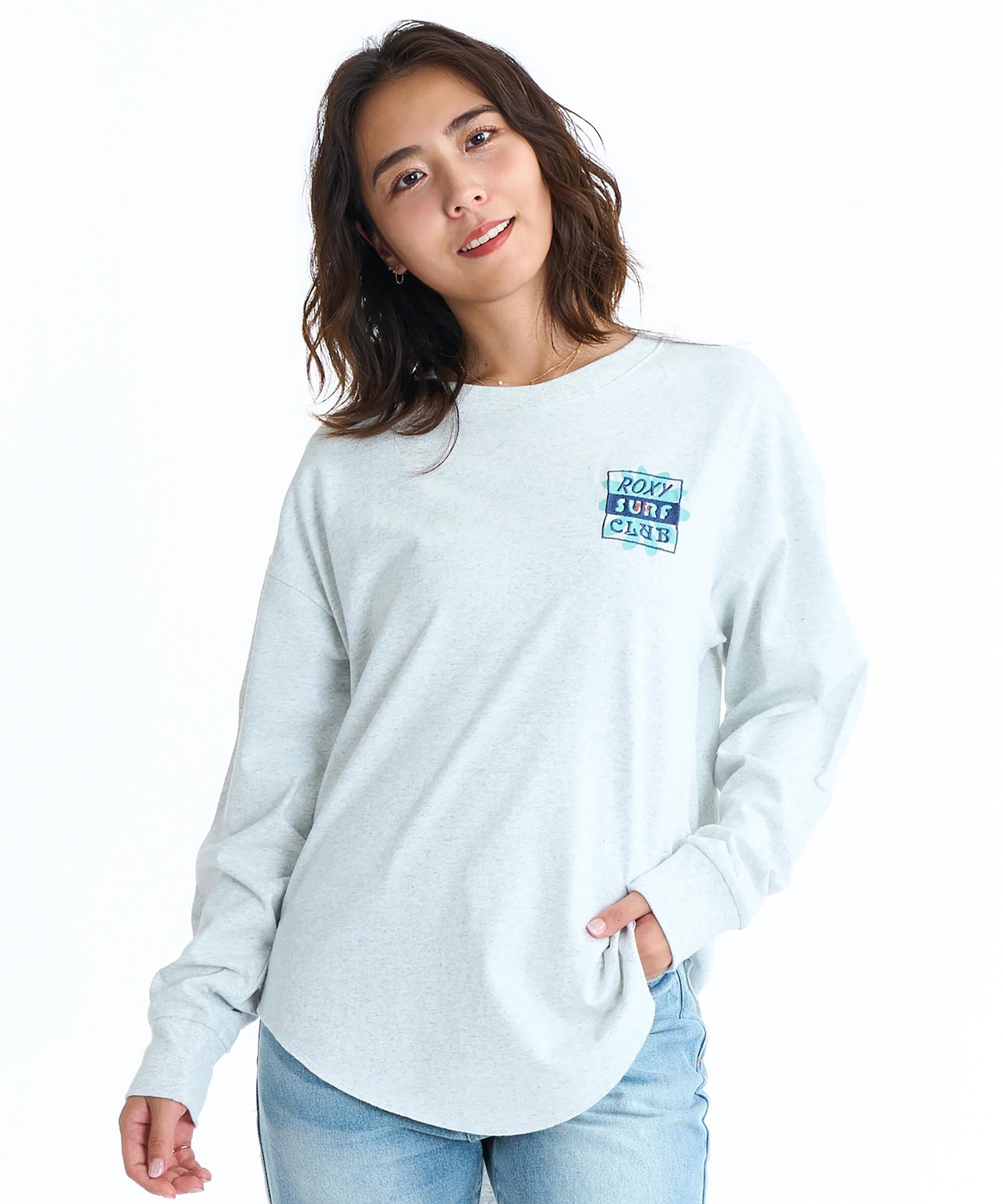 ROXY ロキシー 長袖 Tシャツ ロンT レディース バックプリント