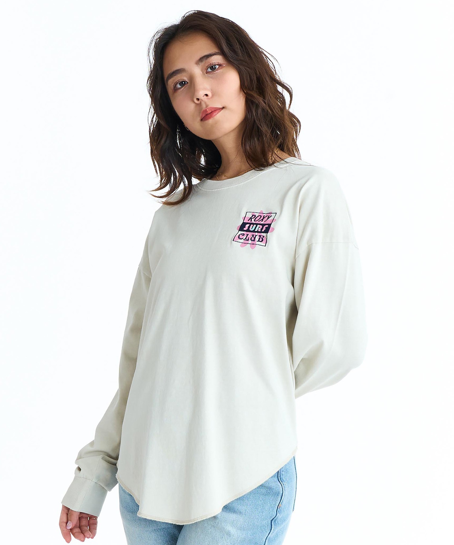 ROXY ロキシー 長袖 Tシャツ ロンT レディース バックプリント
