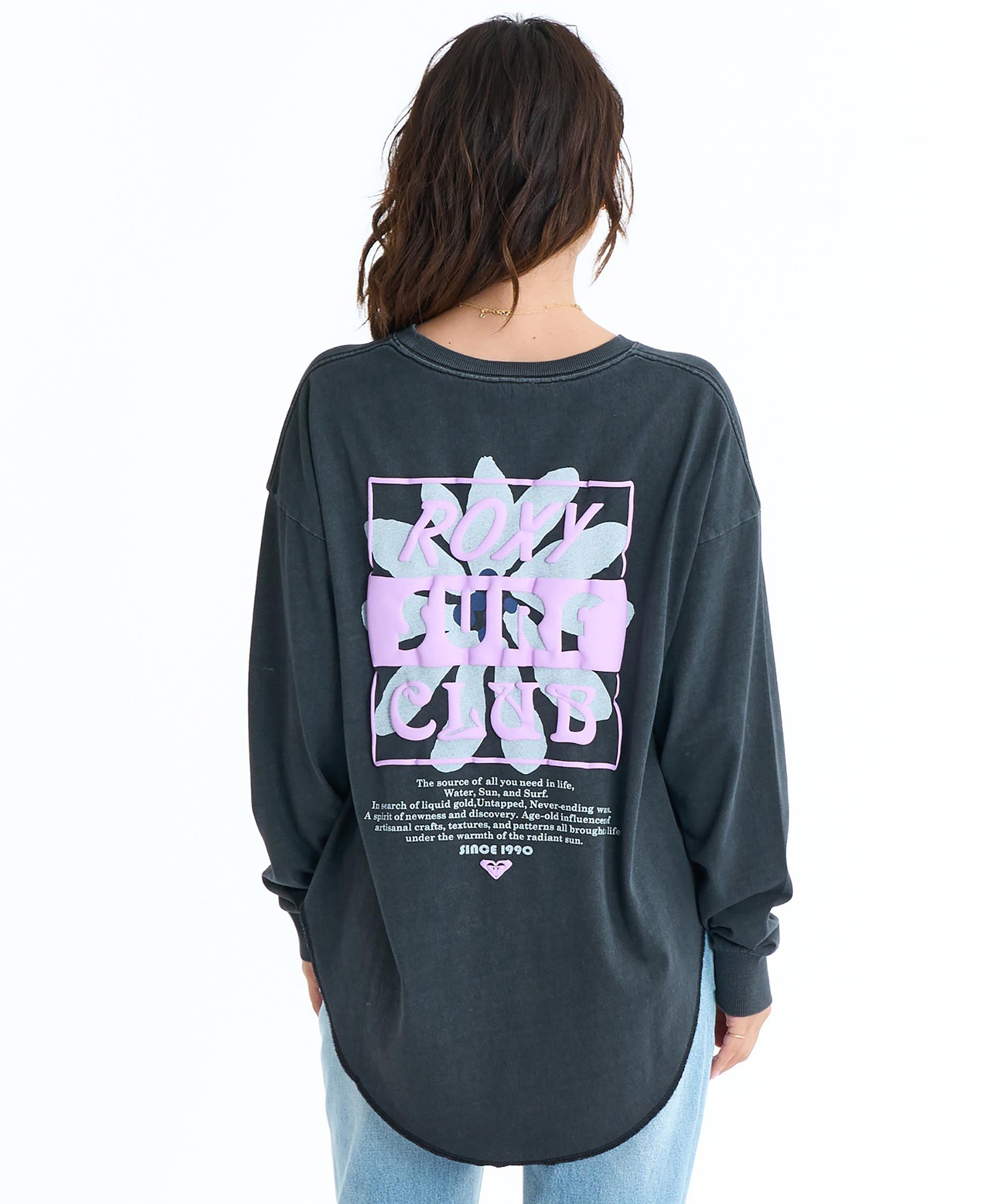 ROXY ロキシー 長袖 Tシャツ ロンT レディース バックプリント
