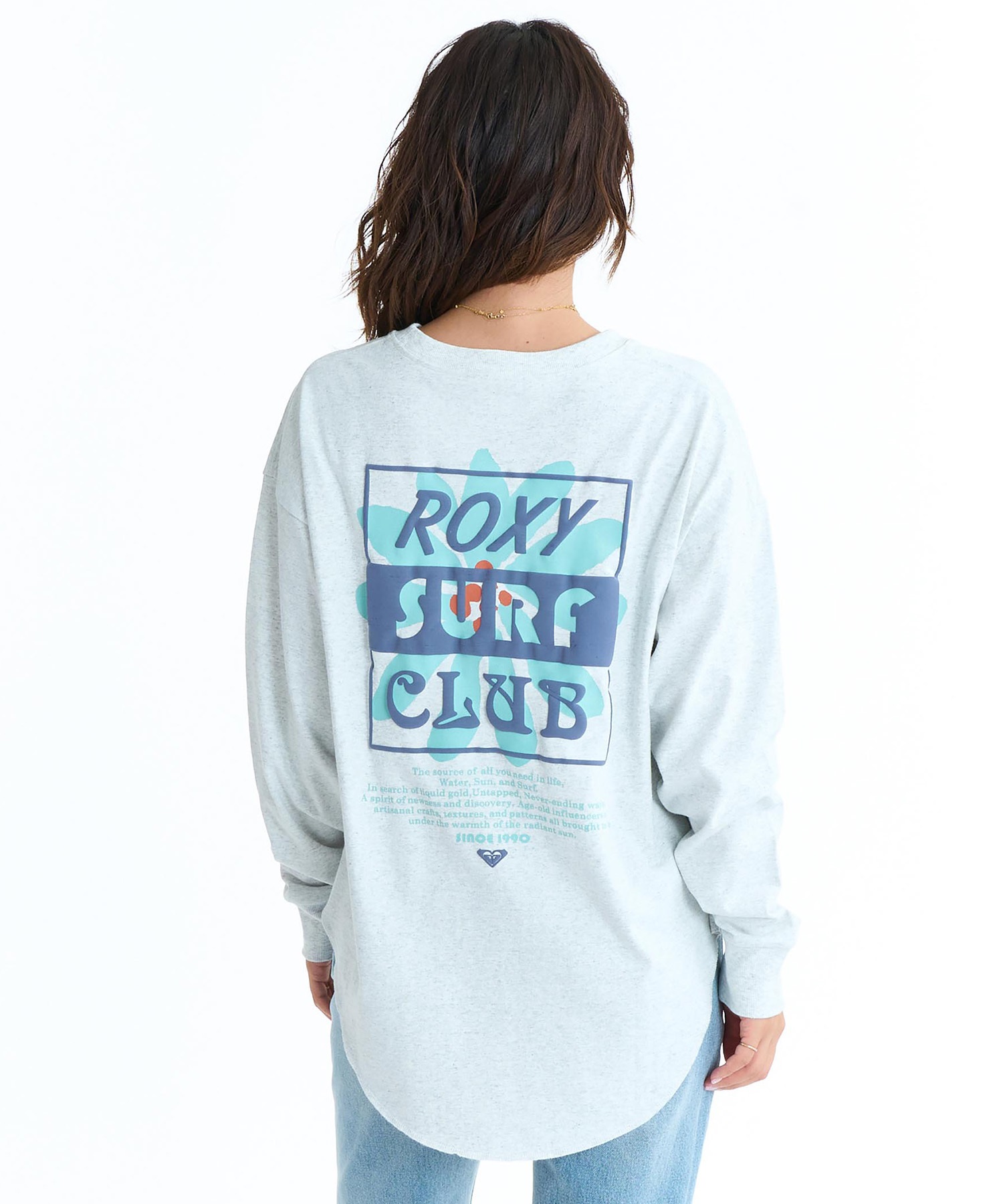 ROXY ロキシー 長袖 Tシャツ ロンT レディース バックプリント