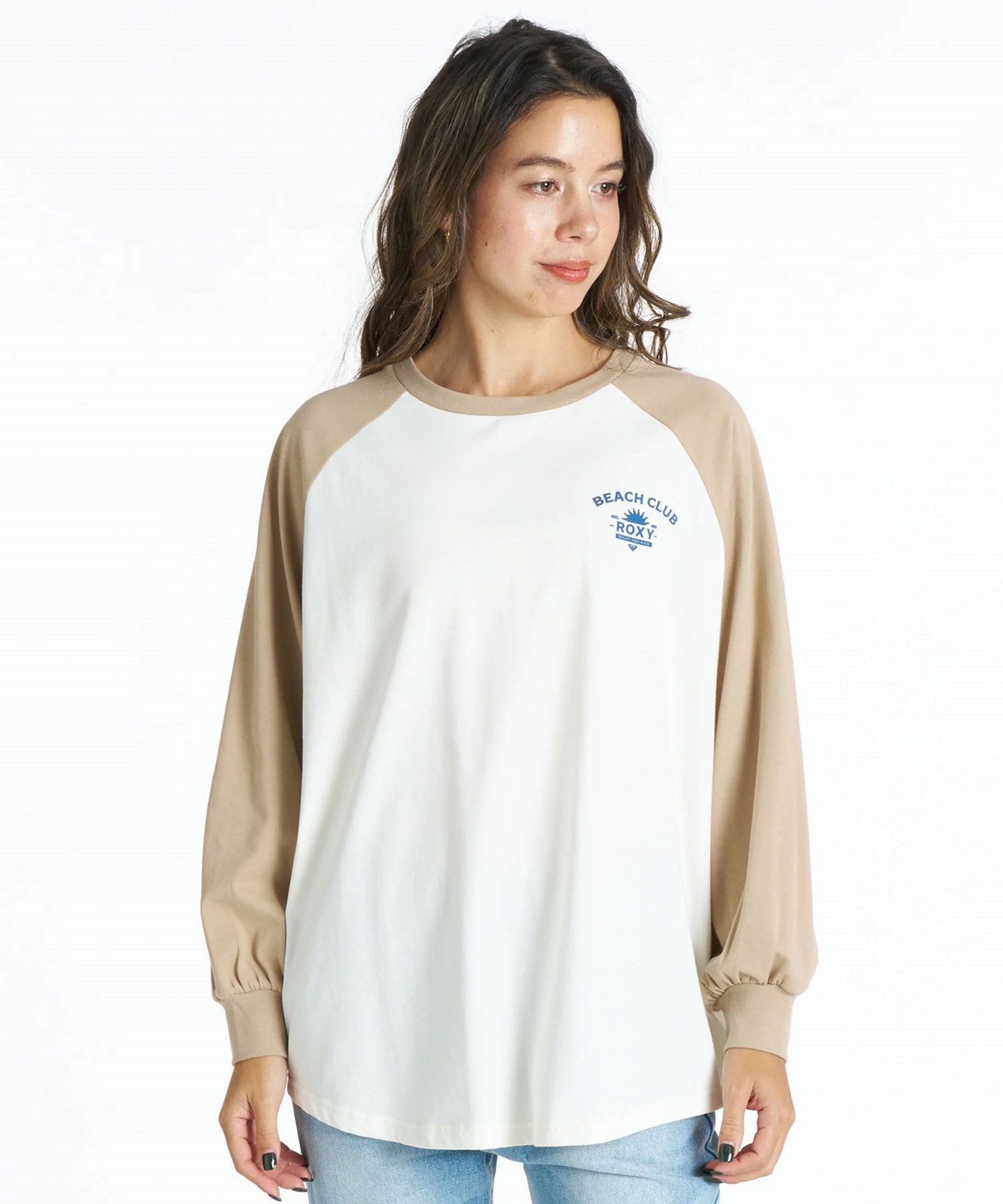 ROXY ロキシー 長袖 Tシャツ ロンT レディース ラグラン バック