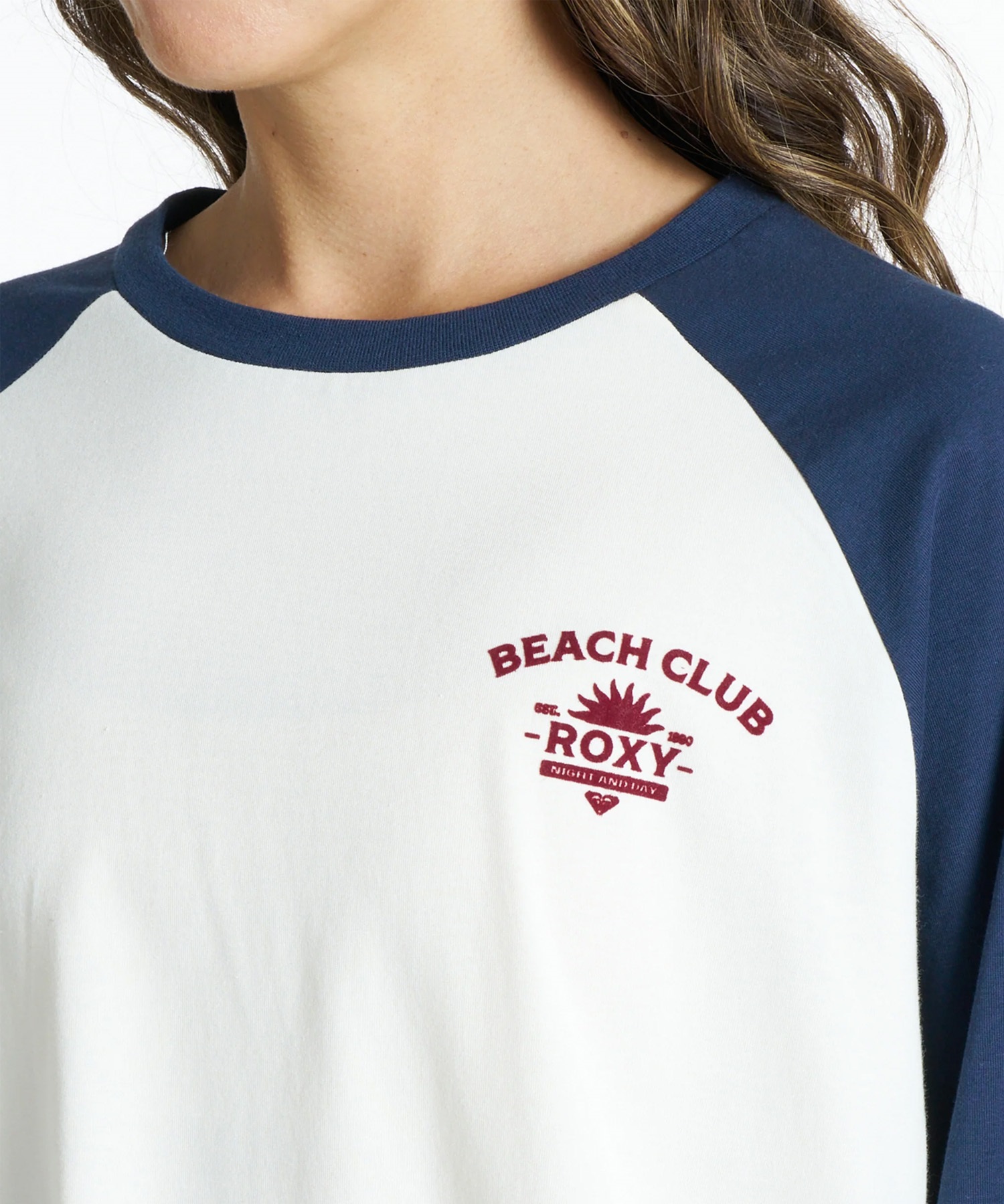 ROXY ロキシー 長袖 Tシャツ ロンT レディース ラグラン バック
