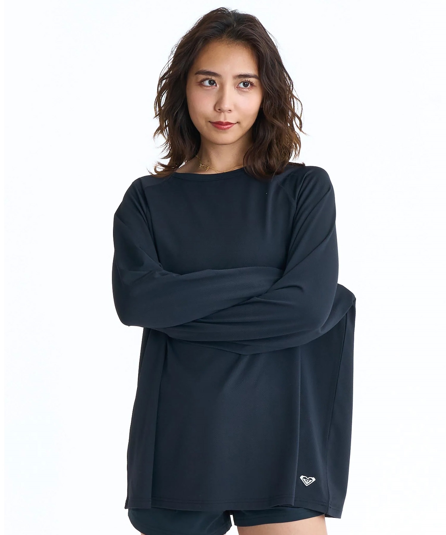 ROXY ロキシー 水着 ラッシュガード 長袖 Tシャツ ロンT レディース UV