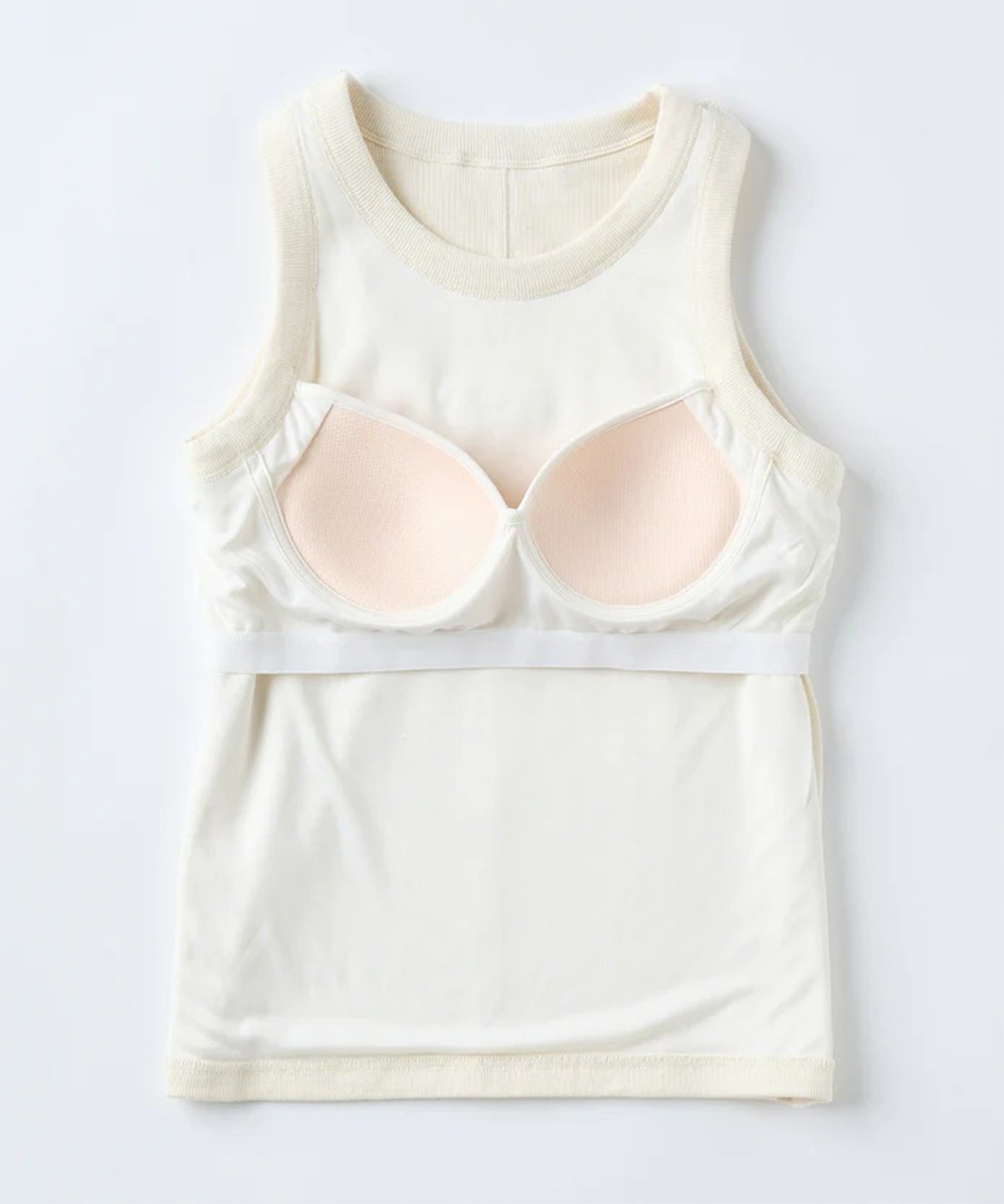 ROXY ロキシー タンクトップ レディース シンプル CREST OF A WAVE パッド付きタンクトップ RDK262039(WHT-M)