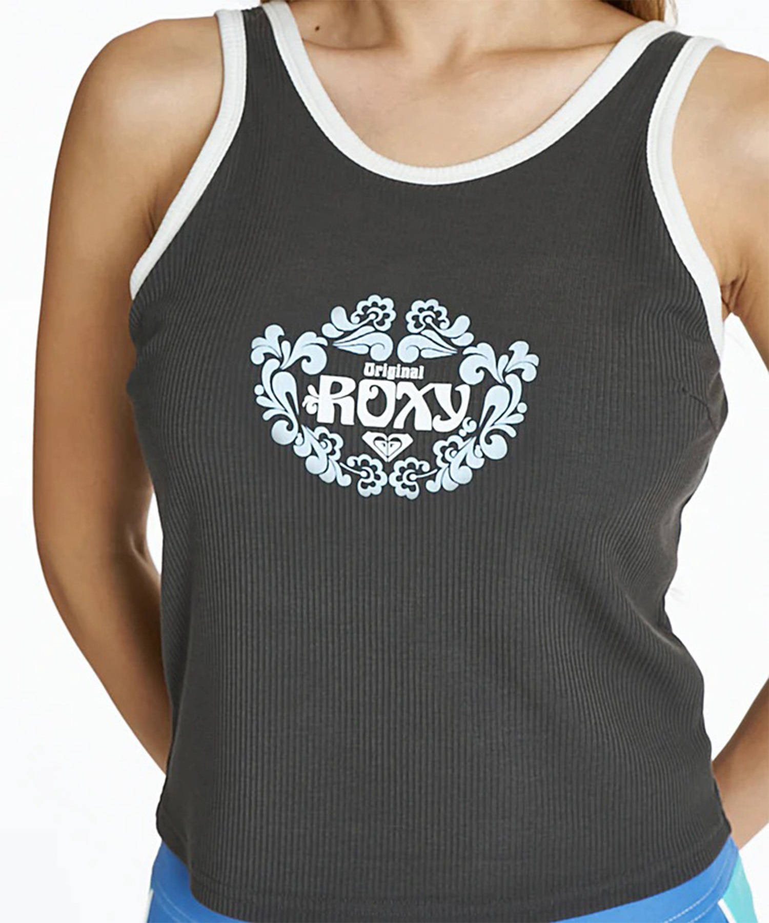 ROXY ロキシー 水着 ラッシュガード タンクトップ レディース UVカット NOSTALGIC BREAK RLY262012 UT(WHT-M)