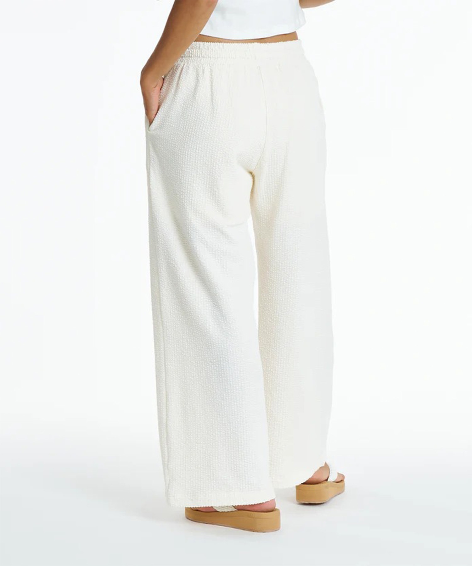 ROXY ロキシー ロングパンツ レディース ロゴ SUNSET BREEZE PANTS RPT262053(BBK-M)