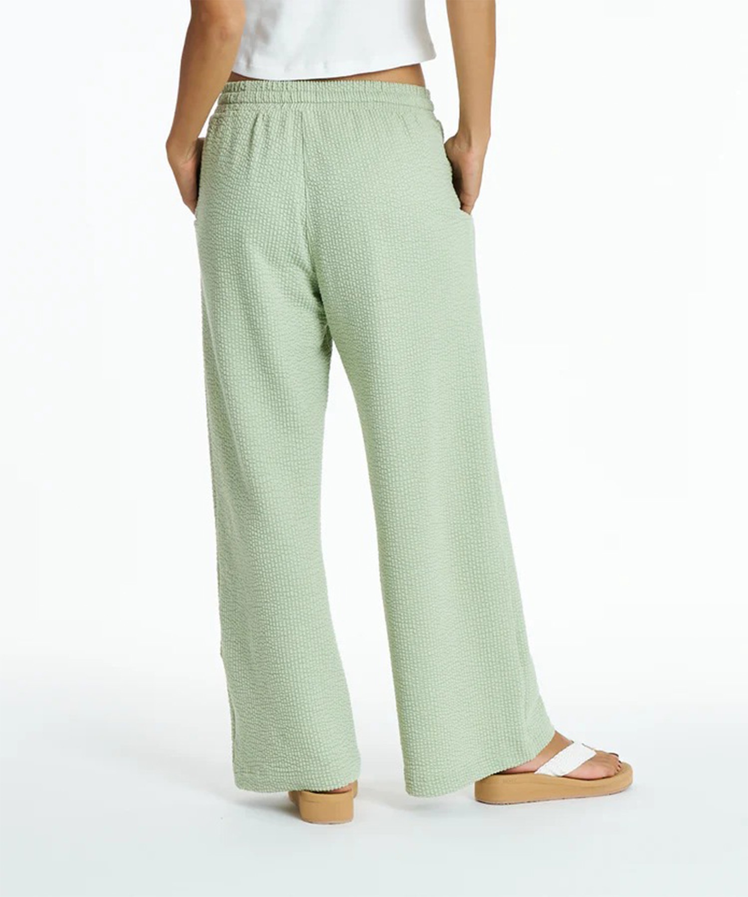 ROXY ロキシー ロングパンツ レディース ロゴ SUNSET BREEZE PANTS RPT262053(BBK-M)