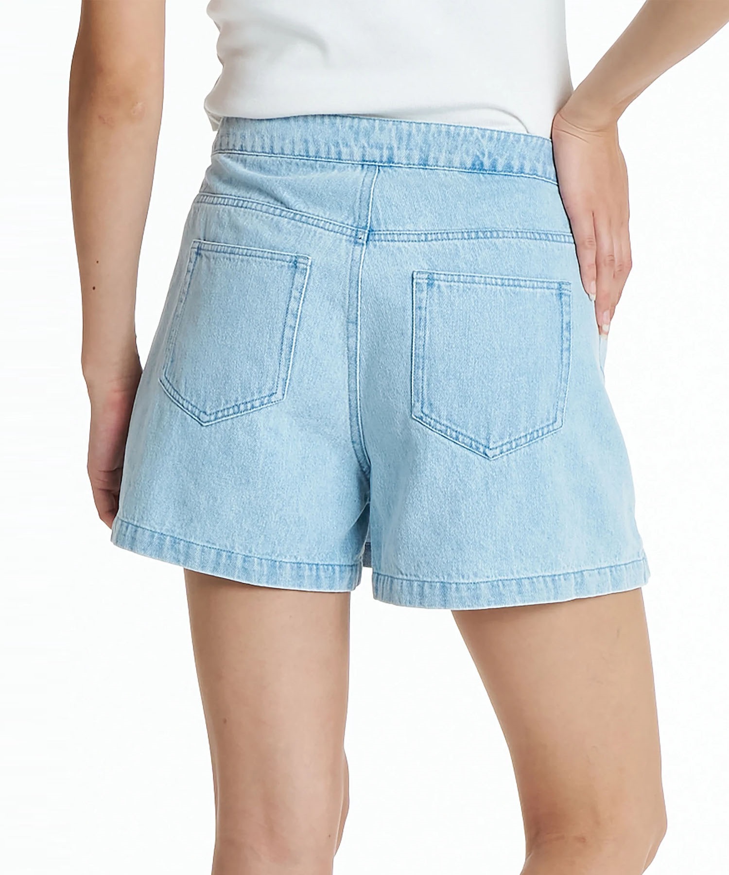 ROXY ロキシー ショートパンツ レディース デニム ラップ付き スカート
