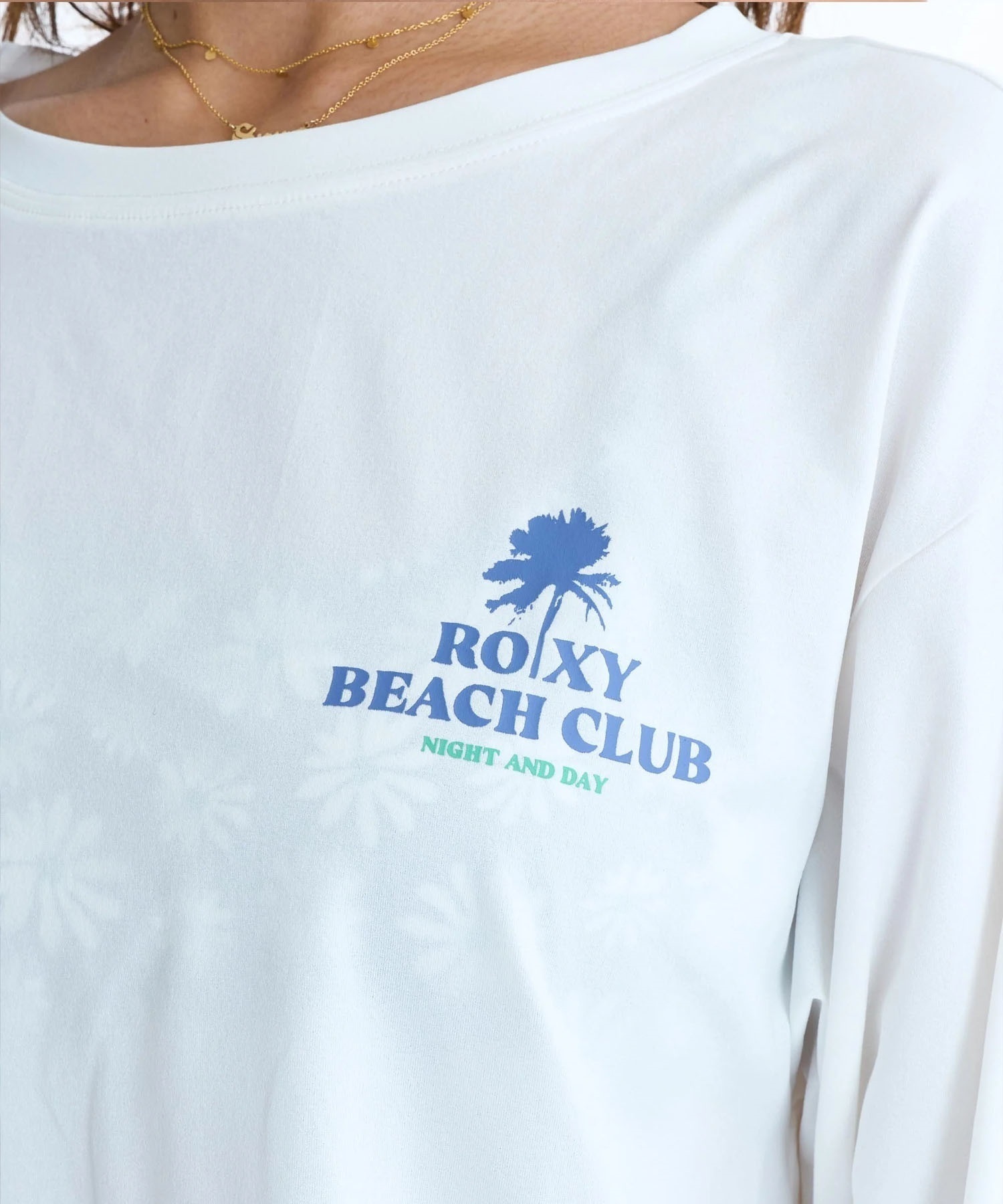 ROXY ロキシー 水着 4点セット ビキニ レディース 花柄 長袖ラッシュ
