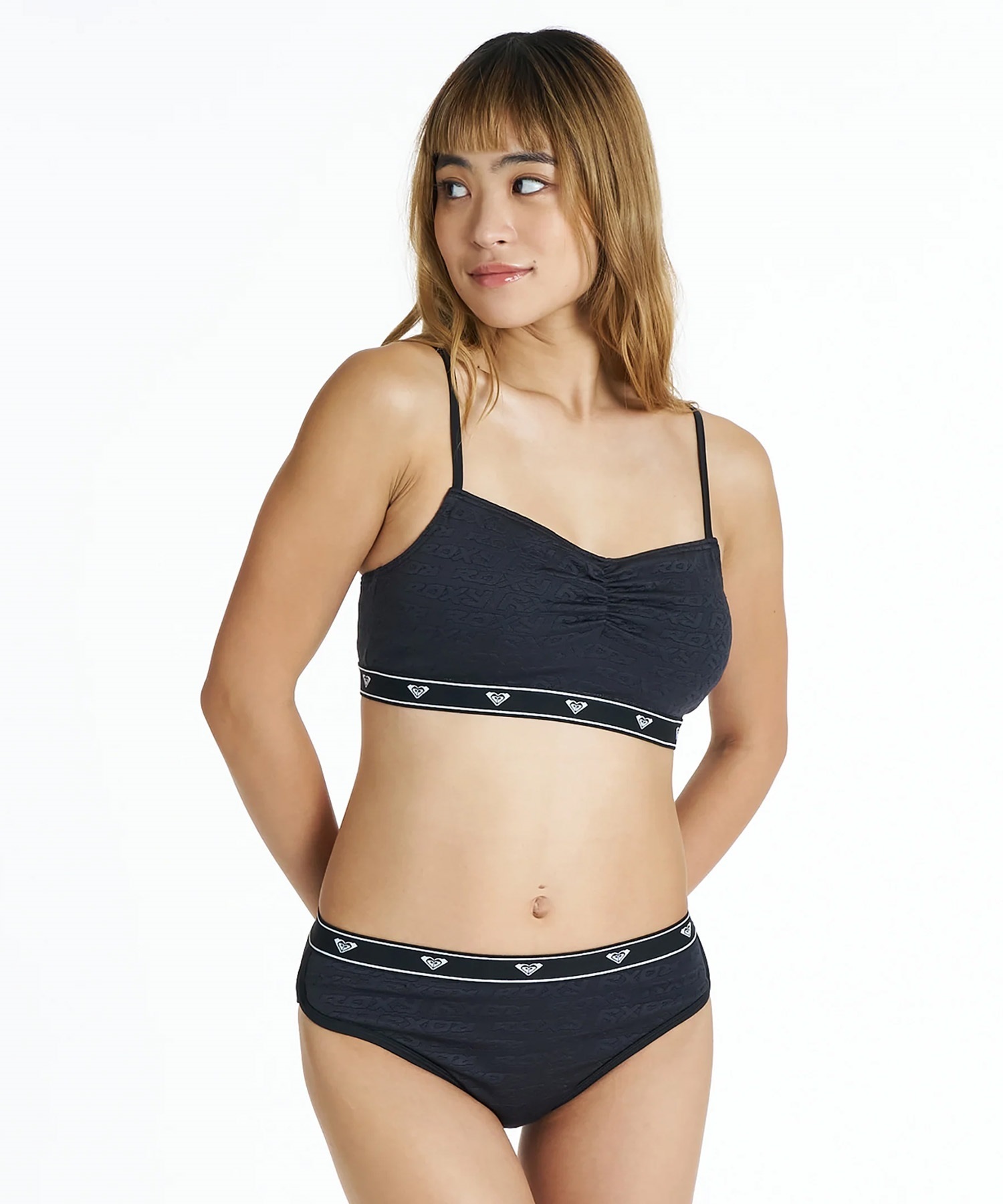 ROXY ロキシー 水着 ビキニ レディース ロゴ SURF SOUL JQ BISTIER