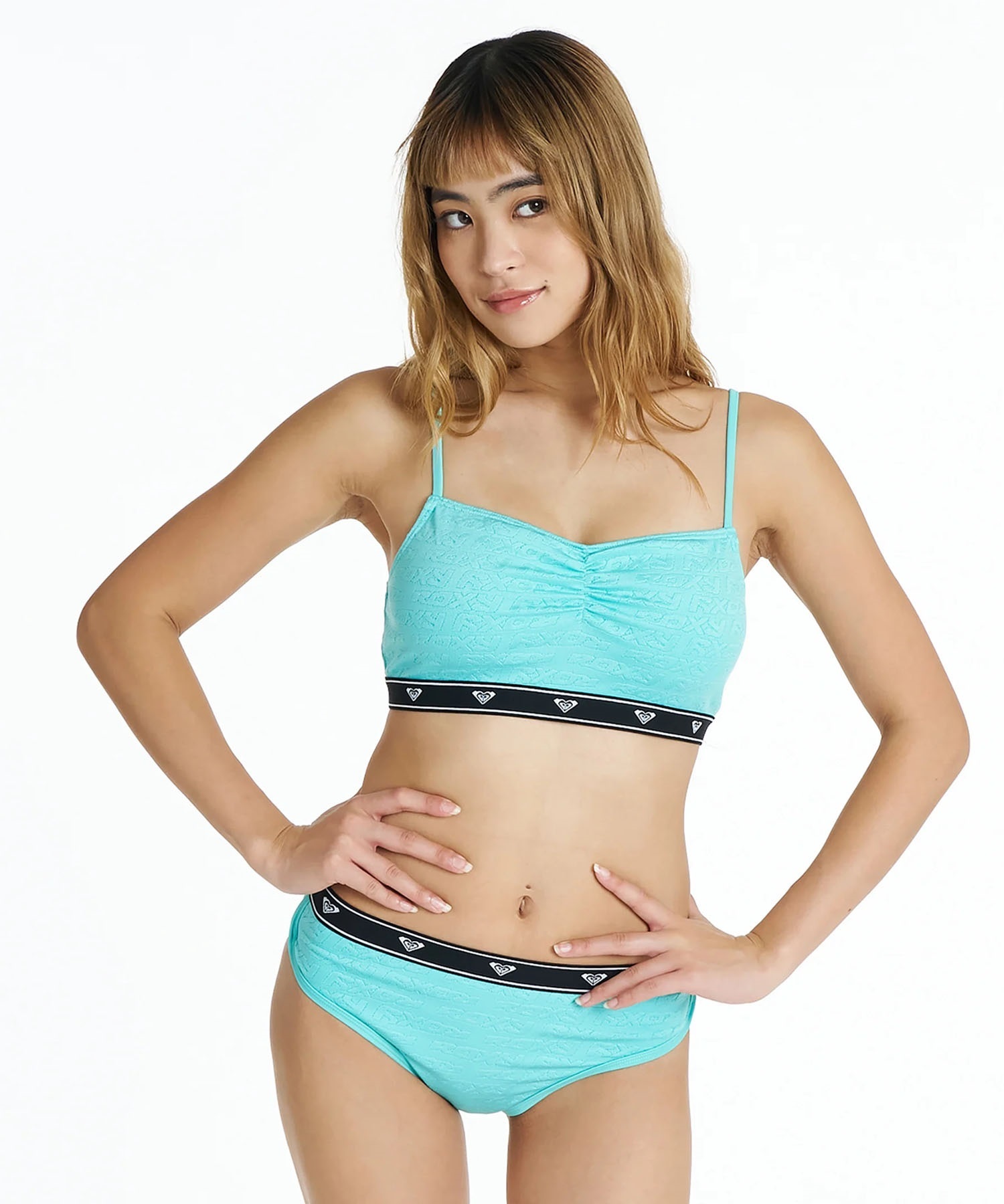 ROXY ロキシー 水着 ビキニ レディース ロゴ SURF SOUL JQ BISTIER