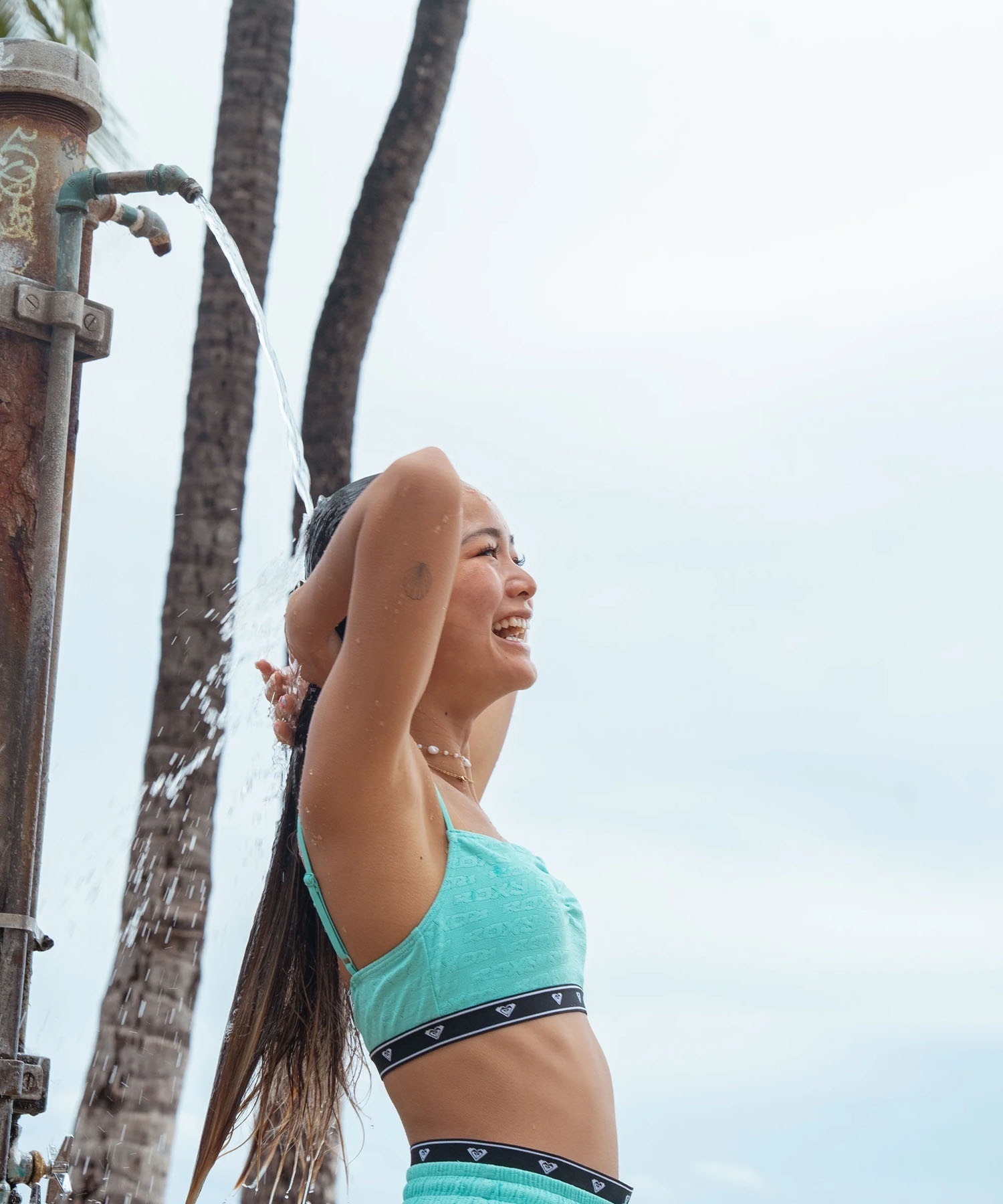 ROXY ロキシー 水着 ビキニ レディース ロゴ SURF SOUL JQ BISTIER