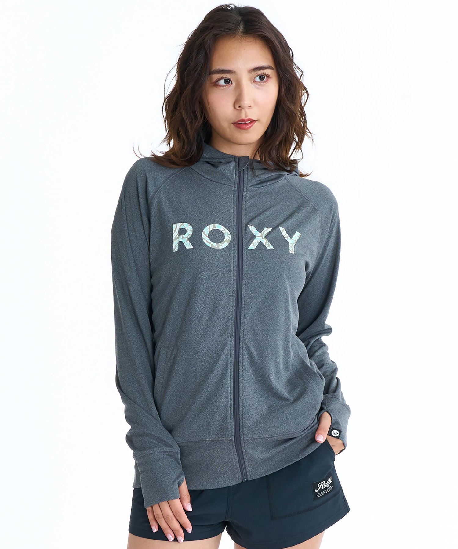 ROXY ロキシー 水着 ラッシュガード ジップアップ パーカー レディース
