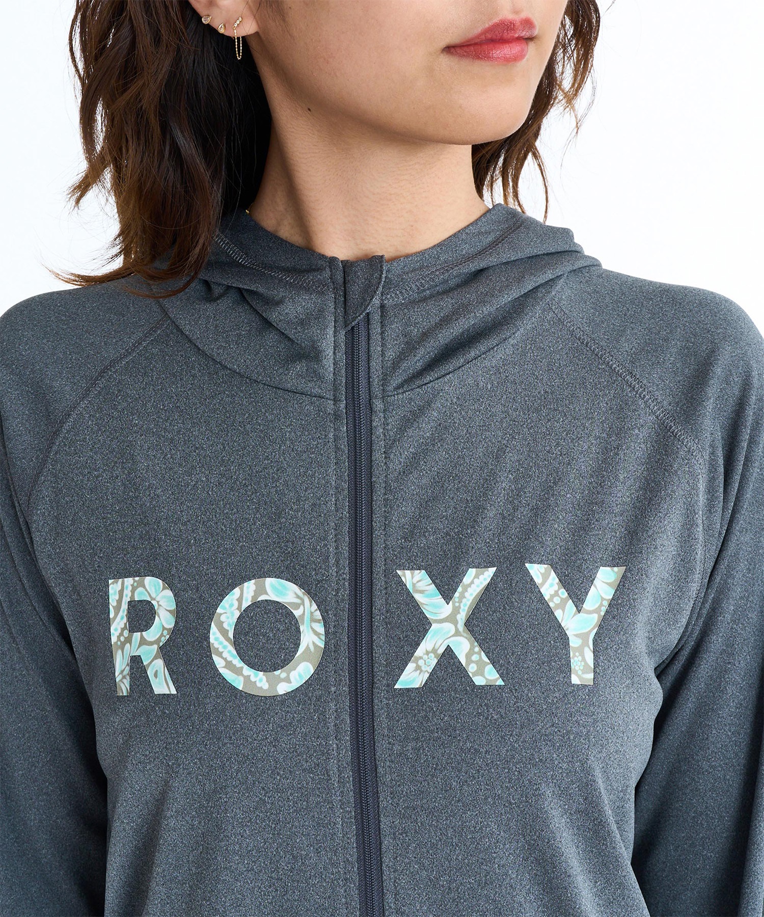 ROXY ロキシー 水着 ラッシュガード ジップアップ パーカー レディース