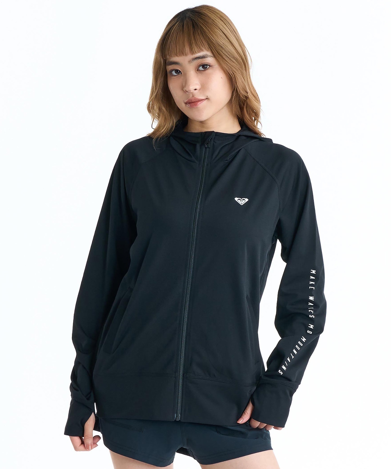 ROXY ロキシー 水着 ラッシュガード ジップアップ パーカー レディース
