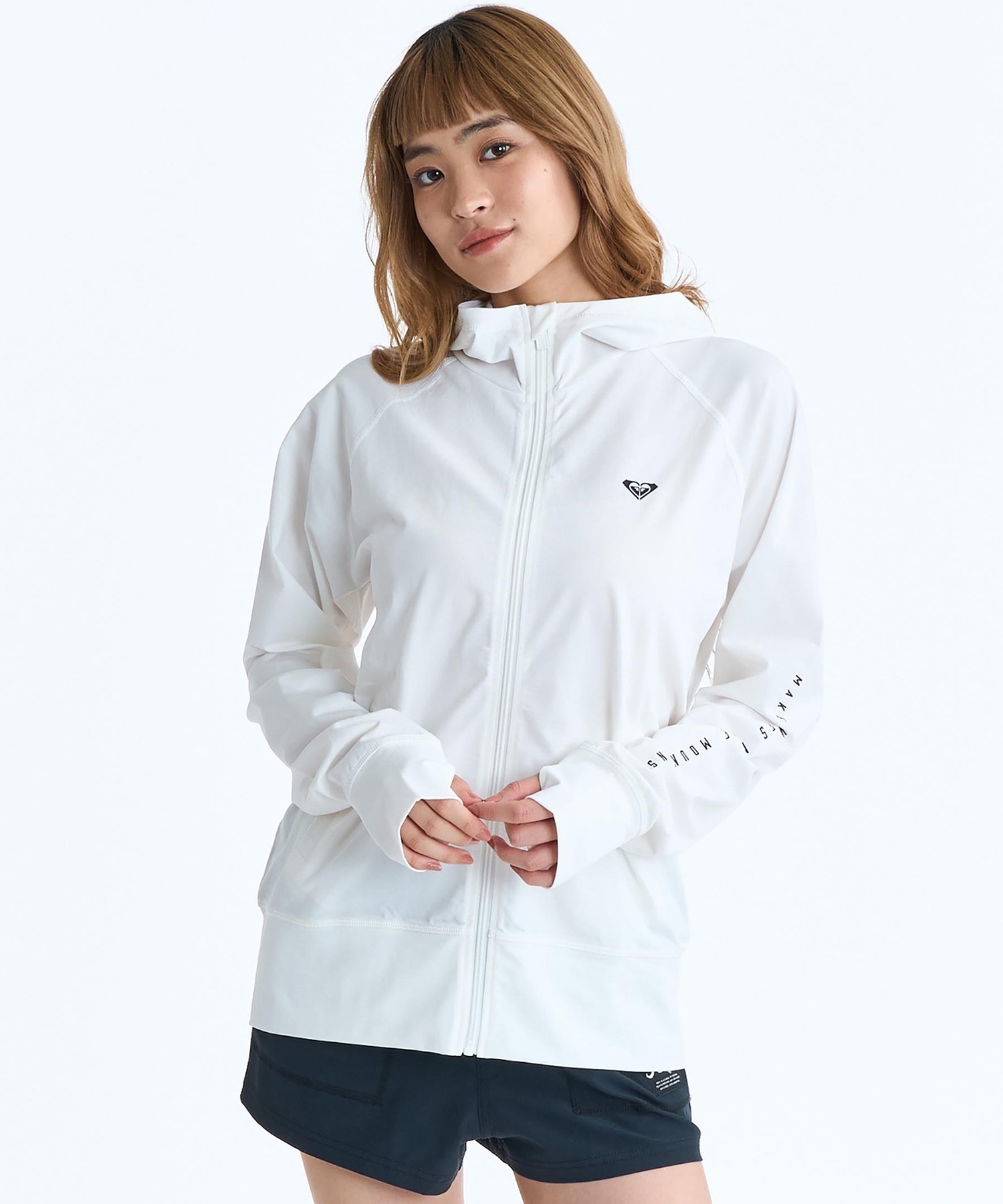 ROXY ロキシー 水着 ラッシュガード ジップアップ パーカー レディース