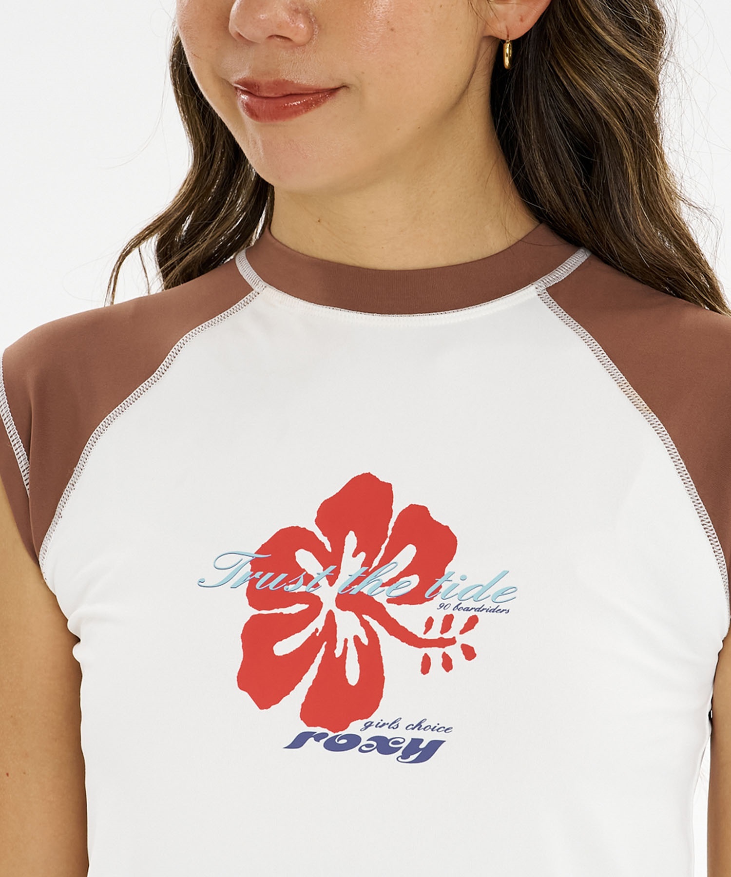 ROXY ロキシー 水着 ラッシュガード タンクトップ Tシャツ レディース