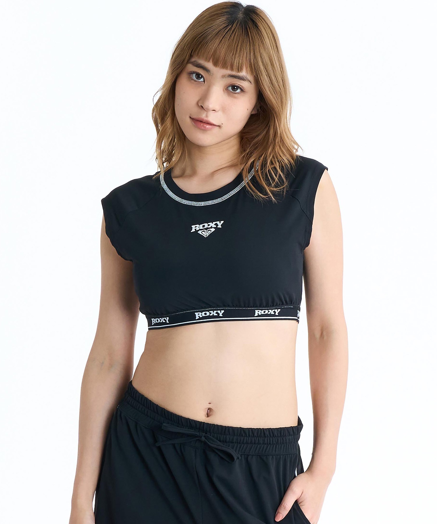 ROXY ロキシー 半袖 Tシャツ レディース 水陸両用 SALTY SQUAD