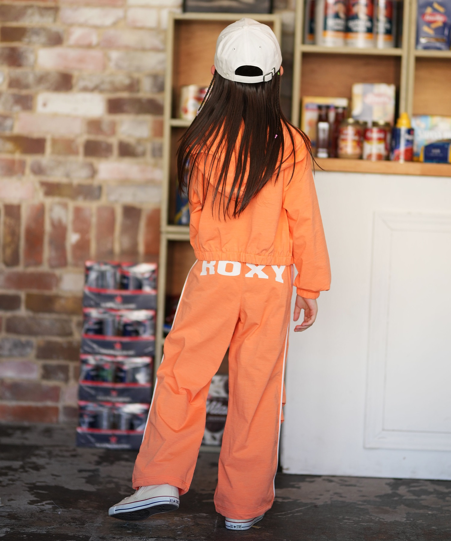 ROXY ロキシー ジャケット キッズ フードラッシュガード MINI SALTY