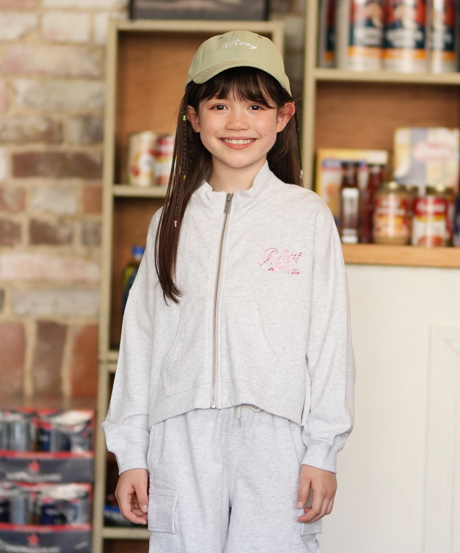 ROXY ロキシー トレーナー スウェット キッズ ジュニア 子供 女の子