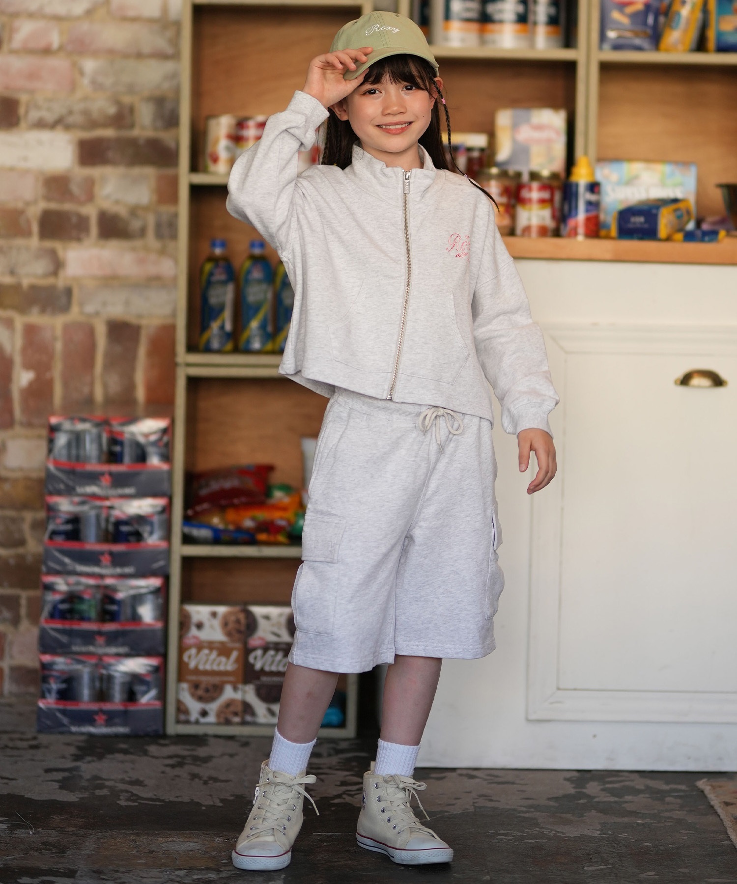 ROXY ロキシー トレーナー スウェット キッズ ジュニア 子供 女の子