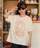 ROXY ロキシー 半袖 Tシャツ キッズ ジュニア 子供 オーバーサイズ MINI ROXY VIBES TST261116(BBK-130cm)