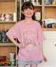 ROXY ロキシー 半袖 Tシャツ キッズ ジュニア 子供 オーバーサイズ MINI ROXY VIBES TST261116(BBK-130cm)