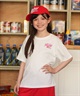 ROXY ロキシー 半袖 Tシャツ キッズ ジュニア 子供 女の子 MINI ROXY WITH HEART Tシャツ TST261117(BBK-130cm)