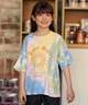ROXY ロキシー 半袖 Tシャツ キッズ ジュニア 子供 オーバーサイズ MINI MAKE SOME WAVES TST261119(MUL1-130cm)