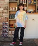 ROXY ロキシー 半袖 Tシャツ キッズ ジュニア 子供 オーバーサイズ MINI MAKE SOME WAVES TST261119(MUL1-130cm)