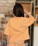 ROXY ロキシー 半袖 Tシャツ キッズ 裏毛 MINI WAVE CLUB S STEE TST261659M ムラサキスポーツ限定(HER-130cm)