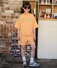 ROXY ロキシー 半袖 Tシャツ キッズ 裏毛 MINI WAVE CLUB S STEE TST261659M ムラサキスポーツ限定(HER-130cm)