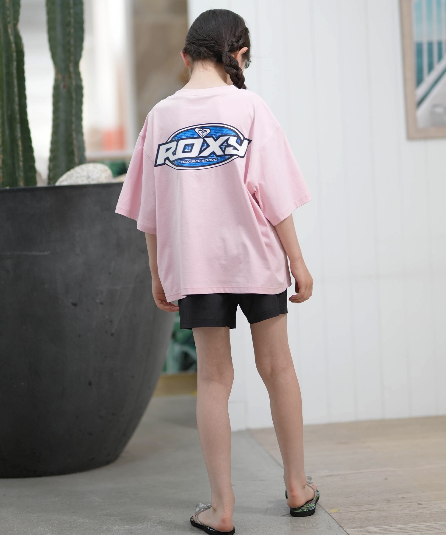 ROXY ロキシー 半袖 Tシャツ キッズ ジュニア 水陸両用 UVカット MINI