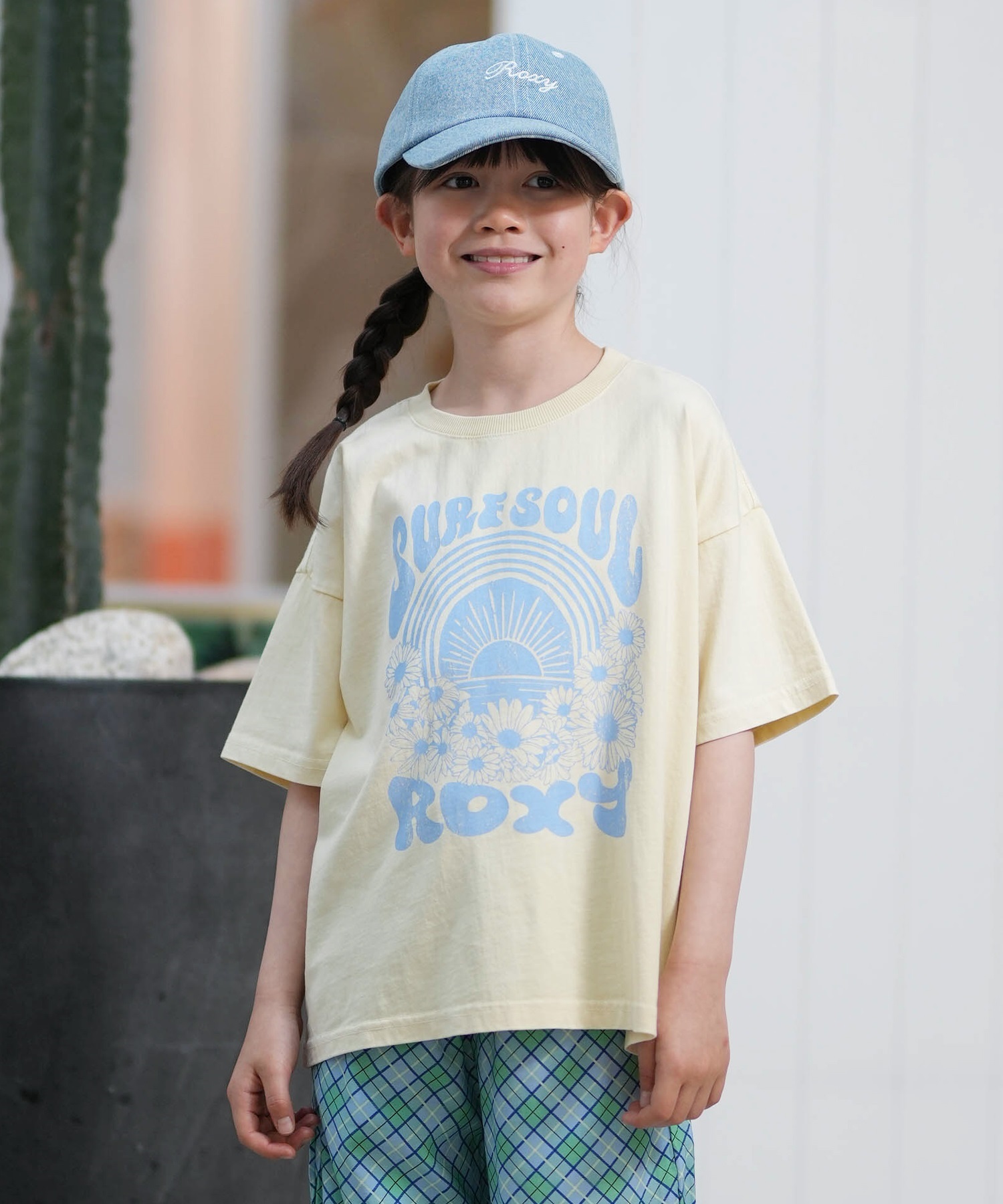 ROXY ロキシー 半袖 Tシャツ キッズ ジュニア MINI RAINBOW ROXY