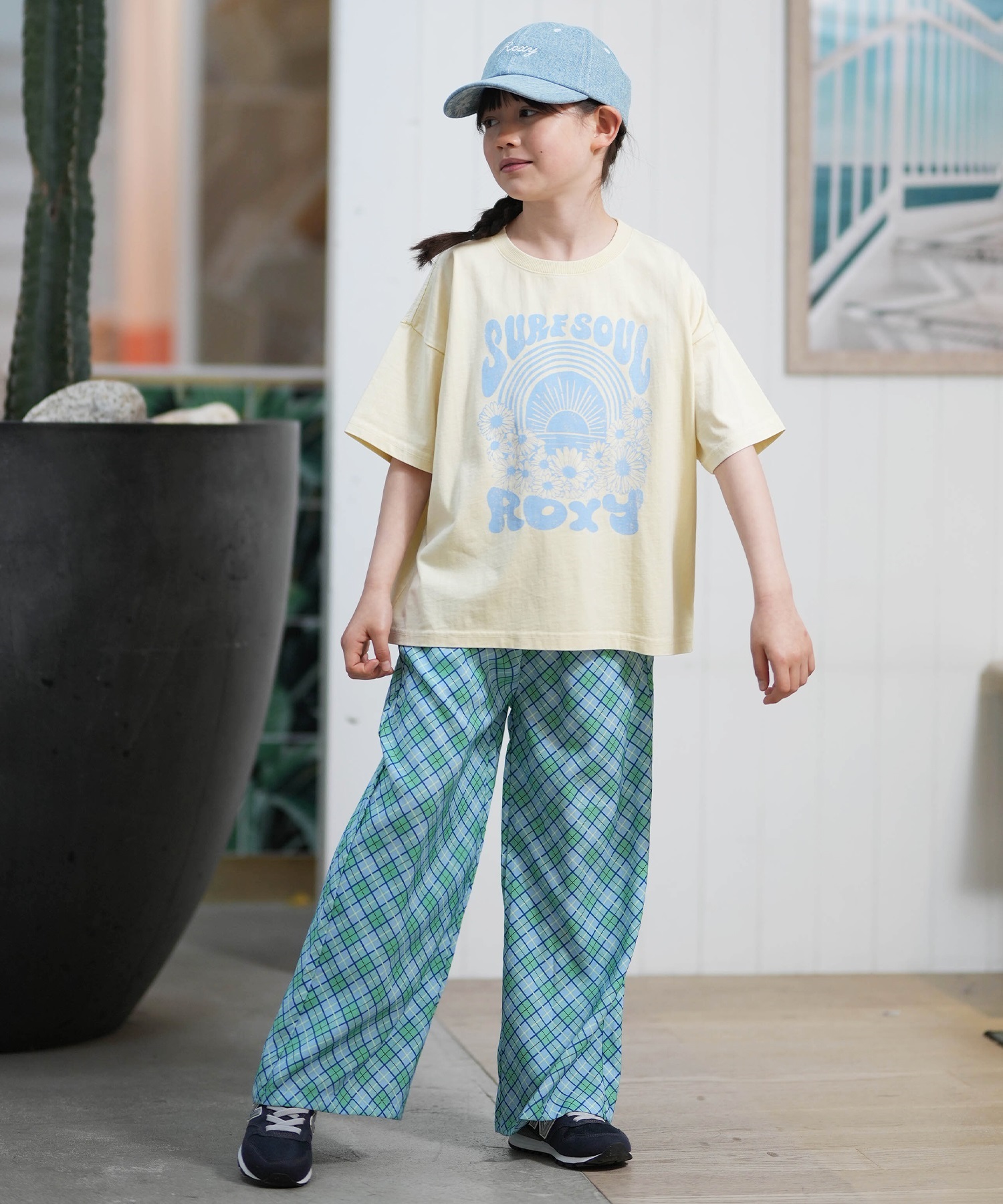 ROXY ロキシー 半袖 Tシャツ キッズ ジュニア MINI RAINBOW ROXY